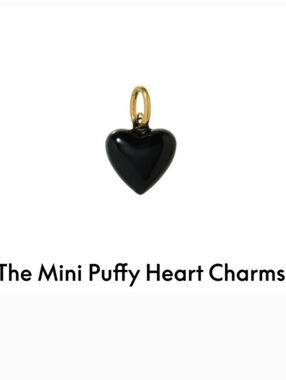 Roxanne Assoulin The Mini Puff Heart Charms Firm Price